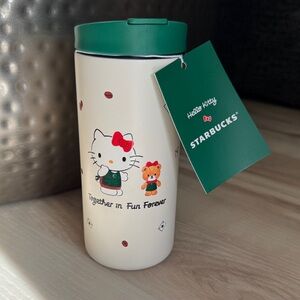NWT Starbucks x Hello Kitty Sanrio 2025 Stainless Steel Bottle Tumbler